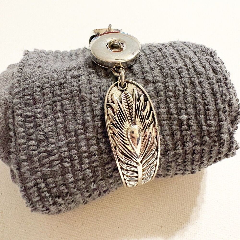 Jewelry Crafter Makers Blank Ginger Snap Style Spoon Bracelet Sz 7 Magnetic 5E
